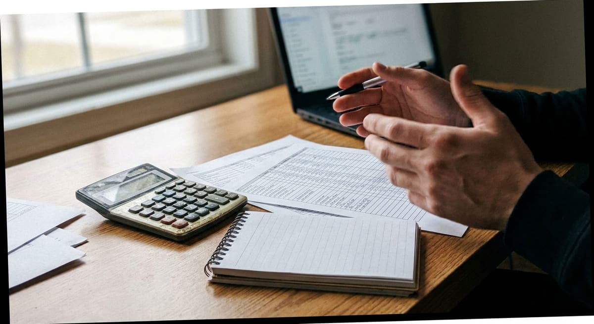 Plan de budget pour créer son business en ligne avec calculatrice et documents financiers