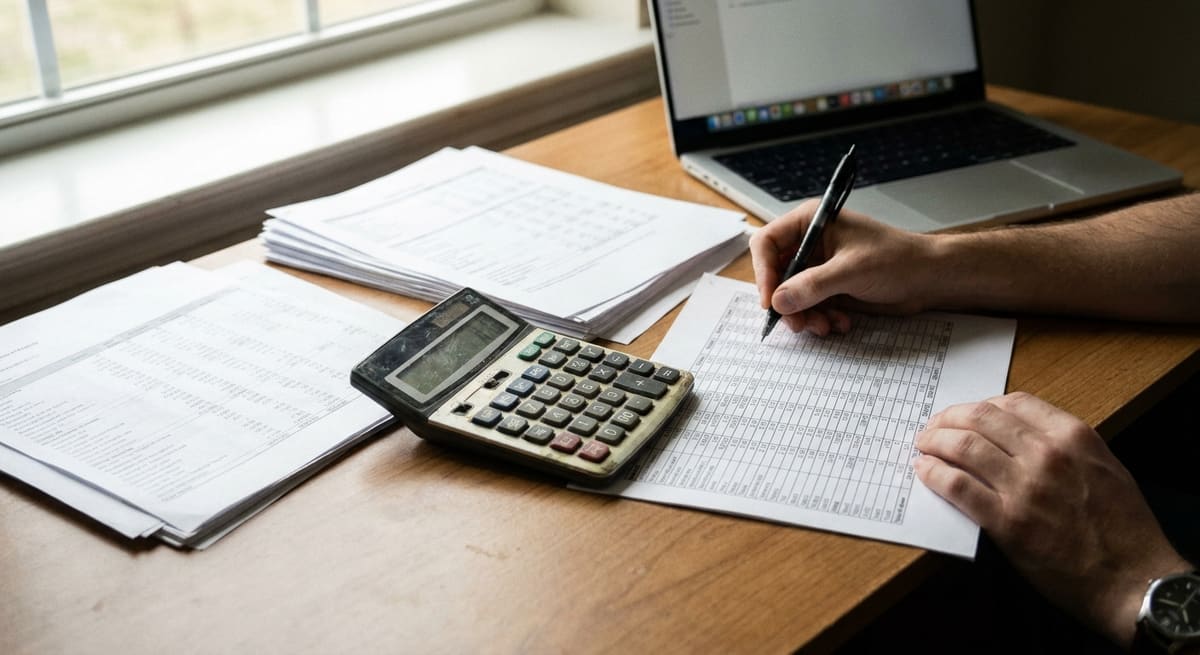 Tableau de calculs pour choisir son statut juridique freelance selon le chiffre d'affaires