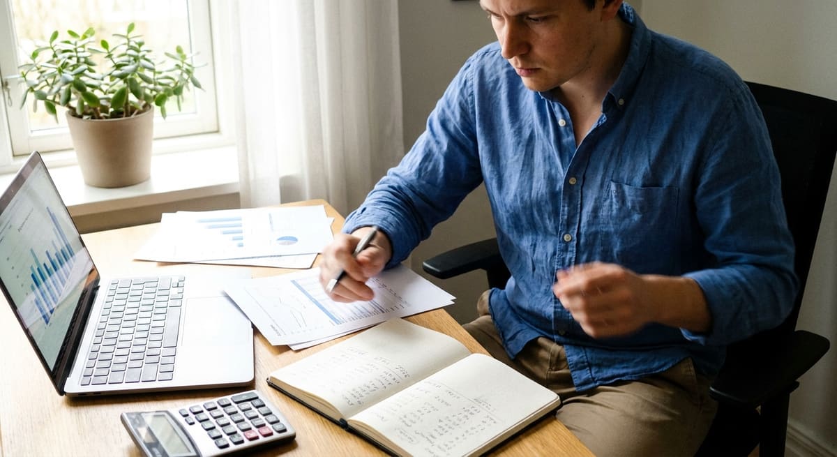Entrepreneur analysant le retour sur investissement entre google ads ou seo